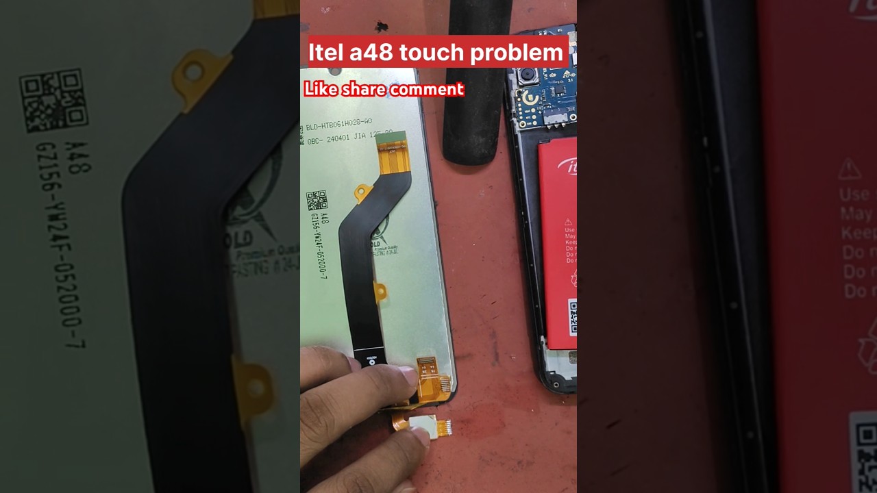 iTel a48 touch problem solution