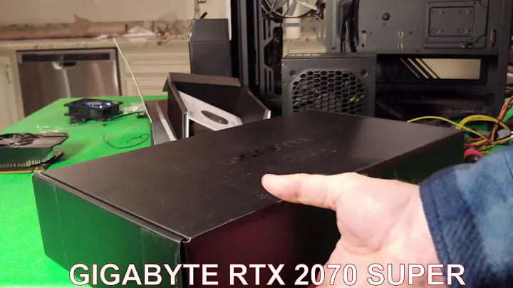 ¡Unboxing GPU GIGABYTE RTX 2070 Super! ¡El más accesible en Amazon!