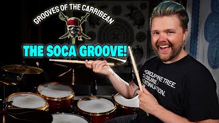 The Soca Drum Groove! | DRUM LESSON - That Swedish Drummer