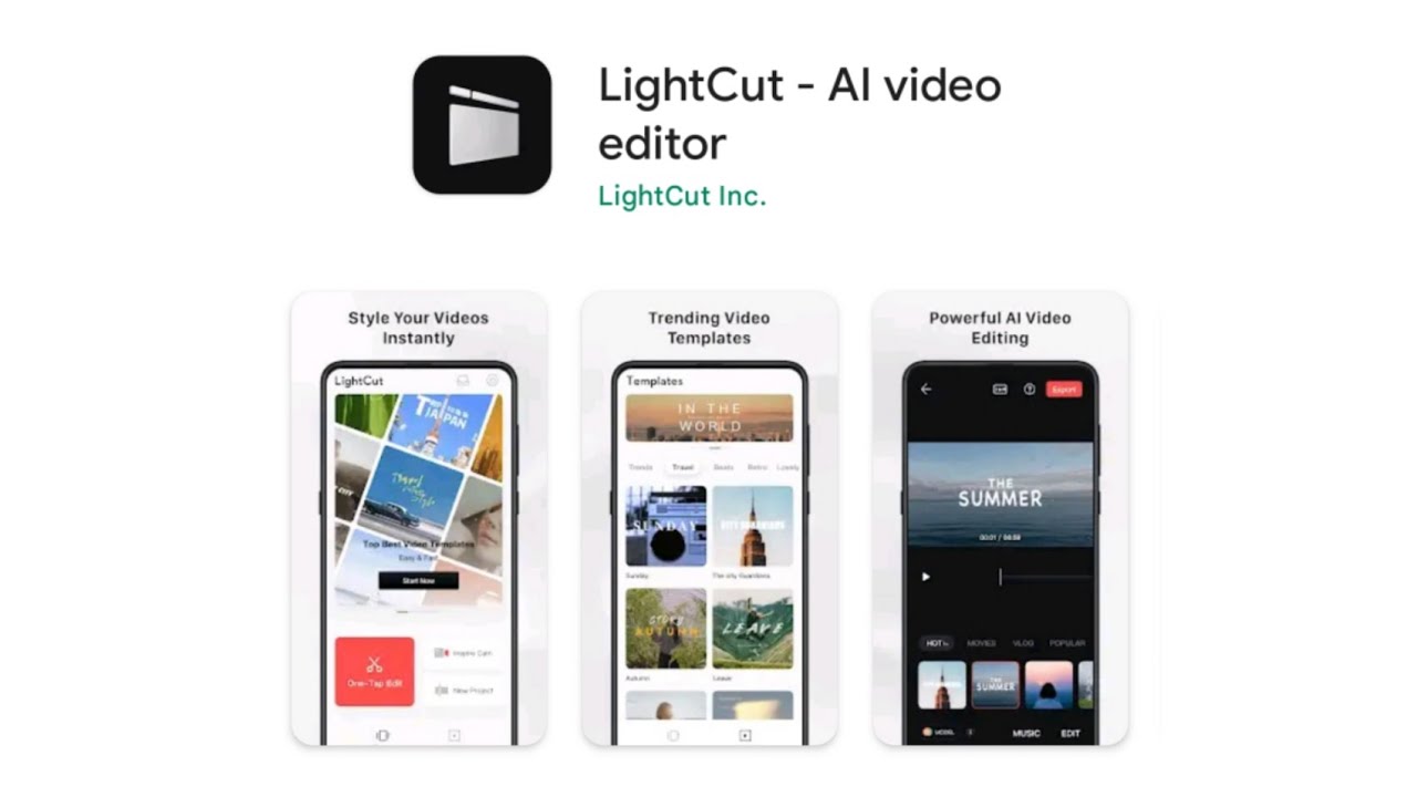LightCut AI Video Editor l, All in One Video Editor, Tech Master - YouTube