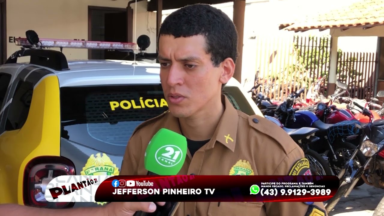 MOTOCICLETA ROUBADA FOI RECUPERADA NO JD MARAJOARA EM IBIPORÃ 