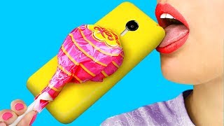 8 DIY Edible Phone Cases / Edible Pranks!