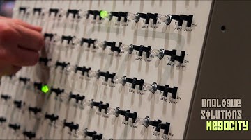 Analogue Solutions Megacity #01 -  Sequencer JUMPS and RESETS