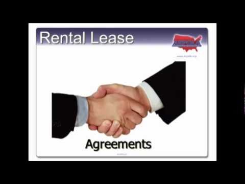 Video: What Documents Are Needed To Conclude A Lease Agreement