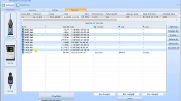 Svantek Supervisor downloading multiple runs