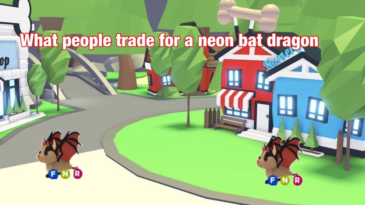 What people trade for a *NEON BAT DRAGON* YouTube