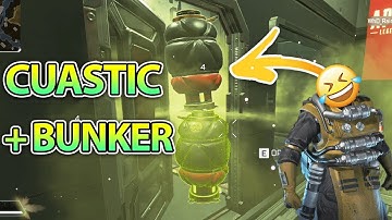 WHAT GOES ON IN BUNKER STAYS WITH CAUSTIC - apex legend funny moments