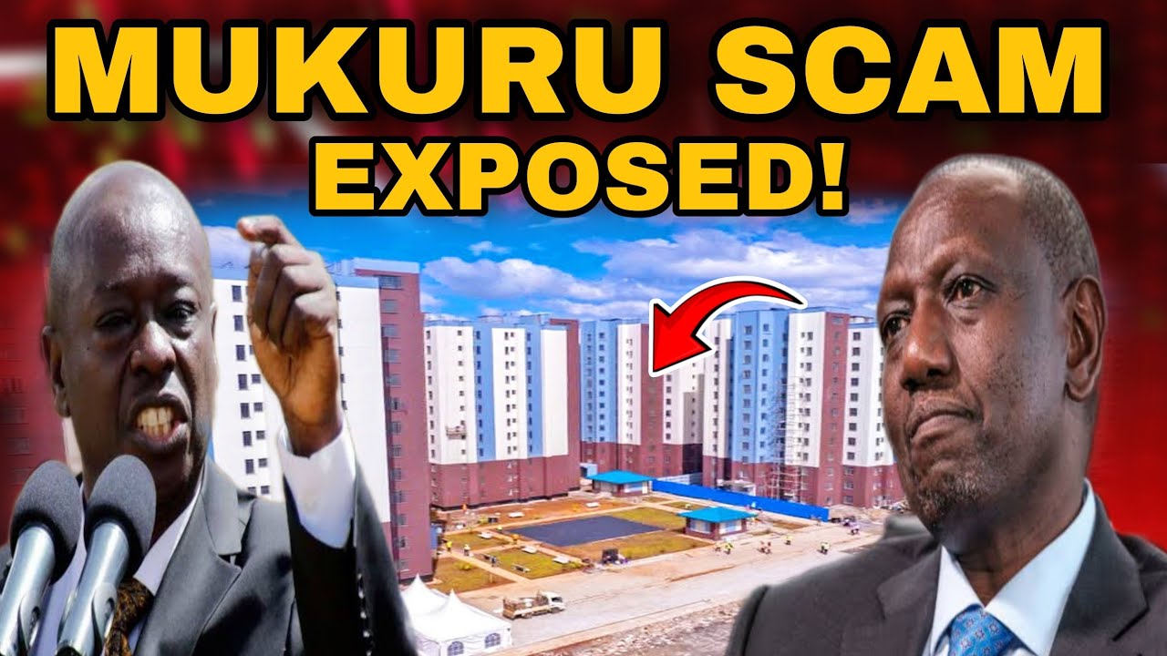 RUTO'S DARK SECRET REVEALED as MUKURU HOUSING PROJECT SCAM is EXPOSED