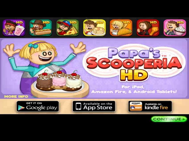 Papa's Scooperia - Play Papa's Scooperia on HoodaMath