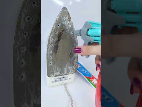 رفع خط و خش اتو با روش ساده و آسان تمیز کردن سوختگی اتو