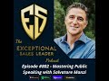 Mastering Public Speaking with Salvatore Manzi