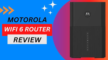 Motorola MT8733 WiFi 6 Router + Multi-Gig Cable Modem + 2 Phone Ports Review