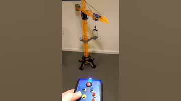 Demonstrating the ESP-NOW wireless crane controller