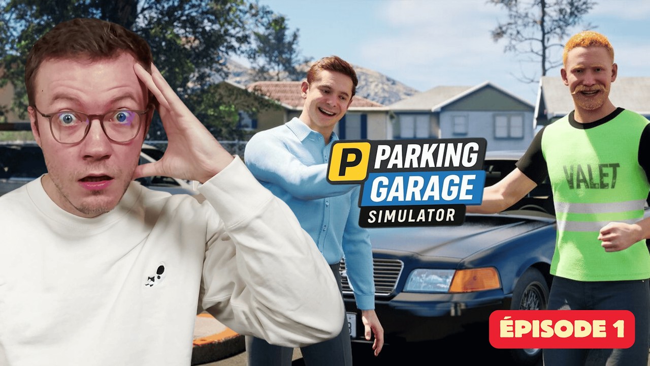Parking Garage Simulator : J'ouvre mon parking plus ou moins légal (jeu complet) ! EP1