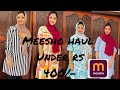 Latest meesho haul malayalam  knee length dress under 400  lowprice meesho meeshohaul