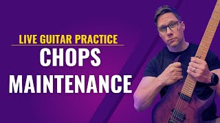 Live Guitar Practice – Chops Maintenance #14