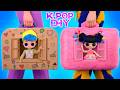 Mala vira casa de bonecas K-Pop! DIY com papelão e pelúcia para bonecas