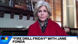 Jane Fonda On Why She's Bringing Attention To Climate Change by AM to DM 296 views 4 years ago 10 minutes, 58 seconds