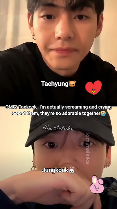Taekook went live on IG with Rm, I'm sobbing😭 #shorts #taekook #taehyung #jungkook #bts #trending