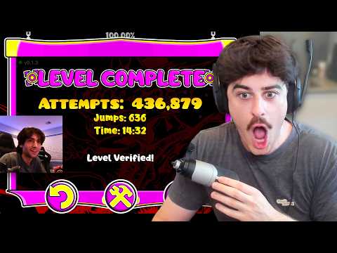 Ken reacts to "Doggie verified GRIEF" (Geometry Dash hardest level)