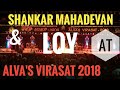 Shankar mahadevan  watch full saarathi kannada with jugal bandhi with bands  alvas virasat 2018