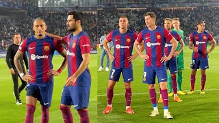 Barcelona Players Crying After Getting Knocked Out By PSG