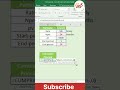 #shorts  CUMPRINC Function in Excel  #shortvideo #excel  #exceltips #youtubeshorts
