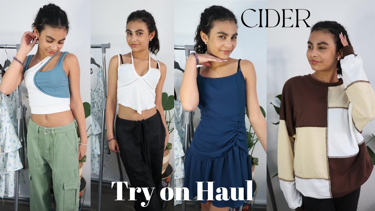 SHOPCIDER TRY ON HAUL - YouTube