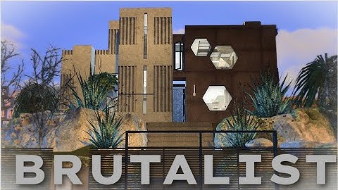 BRUTALIST | Modern Home for a Single Dad | Speed Build