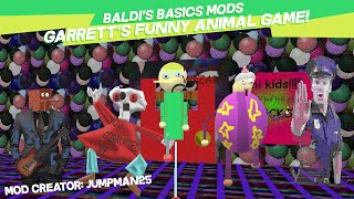 hi garrett | Garrett's Funny Animal Game! - Baldi's Basics Mod screenshot 5