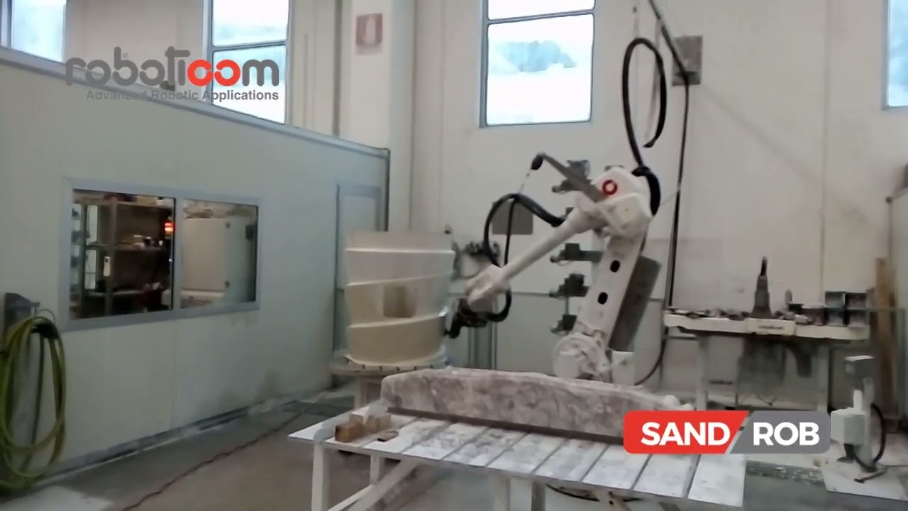 Roboticom - SandRob Stone - Shapes Polishing