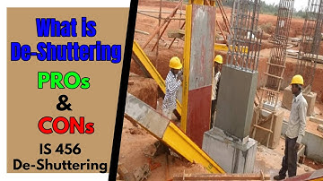 What is De-Shuttering Time: Understanding Its Significance and Duration as per IS 456