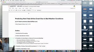 Predicting Next Fatal Airline Crash Due to Bad Weather Conditions - PyData SG
