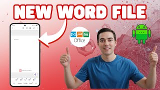 How To Create A New Word Document In WPS Office On Android & iOS screenshot 2