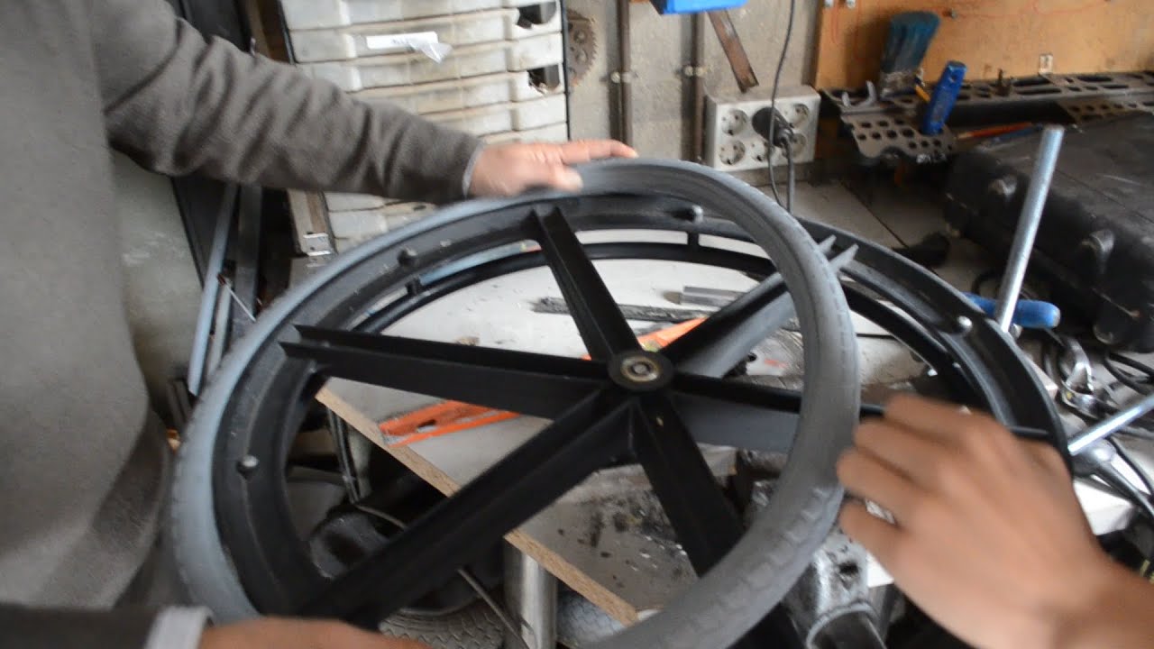 Montaje o cambio cubierta maciza 24