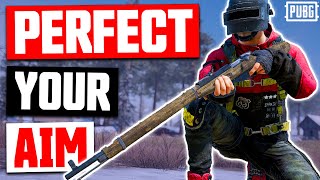 AIMING TIPS - How to GET PERFECT AIM \& NO RECOIL \/\/ PUBG Console (PS4, PS5, Xbox)