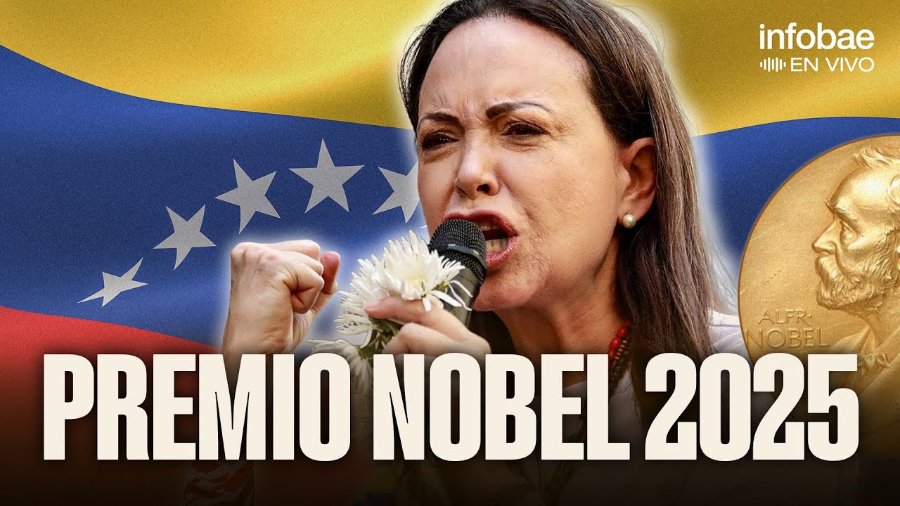 María Corina Machado GANÓ el PREMIO NOBEL de la PAZ 2025 - YouTube