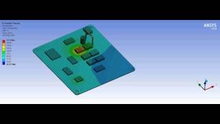 Simple nanosatellite PCB Thermal Analysis