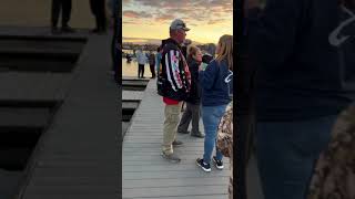 Hopping Aboard Edwin Evers' Boat During REDCREST 2023 #shorts
