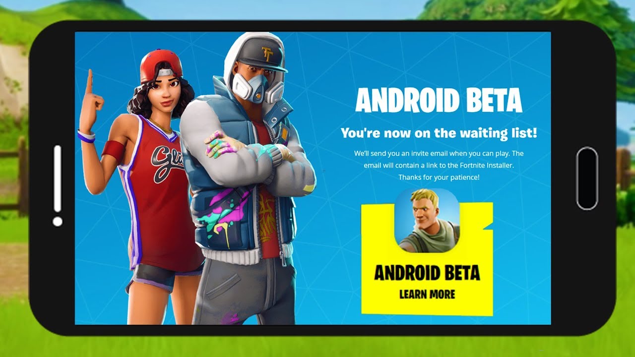 fortnite download android beta