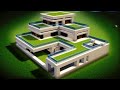 Easy Minecraft: Large Modern House Tutorial - How to Build a House in Minecraft #45