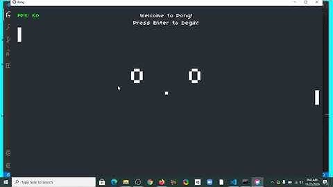 Pong AI Update | Assignment-0 | CS50