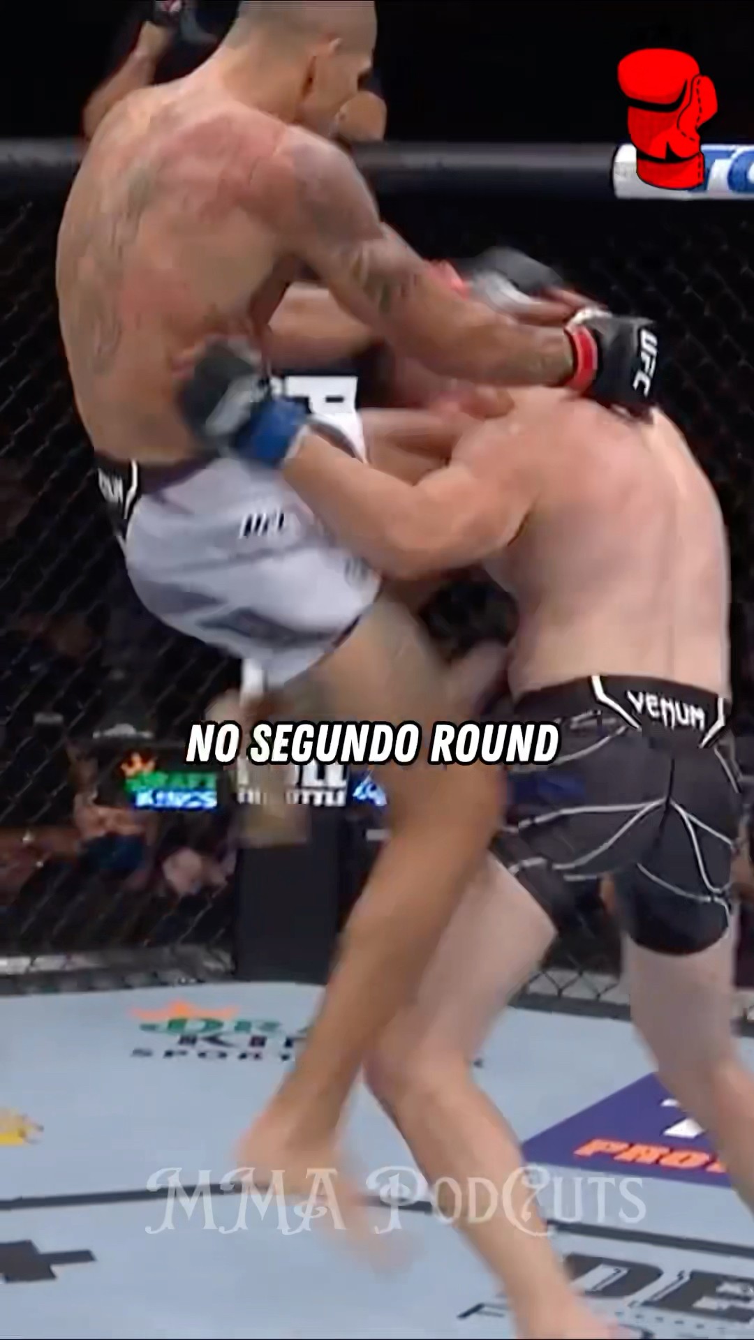 ALEX POATAN NOCAUTE #mma #luta #boxe #ufc #shortsfeed #brasil #foryou