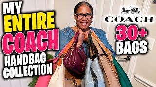 My entire COACH Handbag Collection 👜| 2026