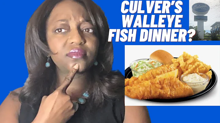 Culvers WallEye(Pike) Fish Dinner Review