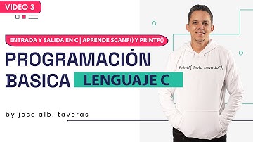 🖨️ Entrada y salida en C | Aprende scanf() y printf()