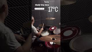 #toto #holdtheline#drumcover #drummer #drumlife #jeffporcaro #batera #musica #mapexdrums #prostick