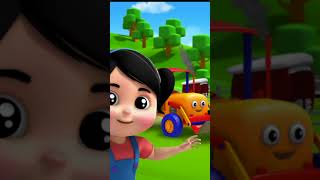 Ruote Del Trattore Canzone Divertente Per Bambini #shorts #fun #musica #wheelsonthetractor