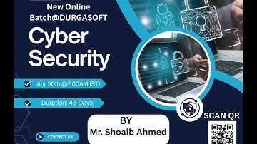 🛡️ New Online Batch @ DURGASOFT!