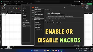 How to Enable or Disable Macros in Microsoft Excel on Windows 11